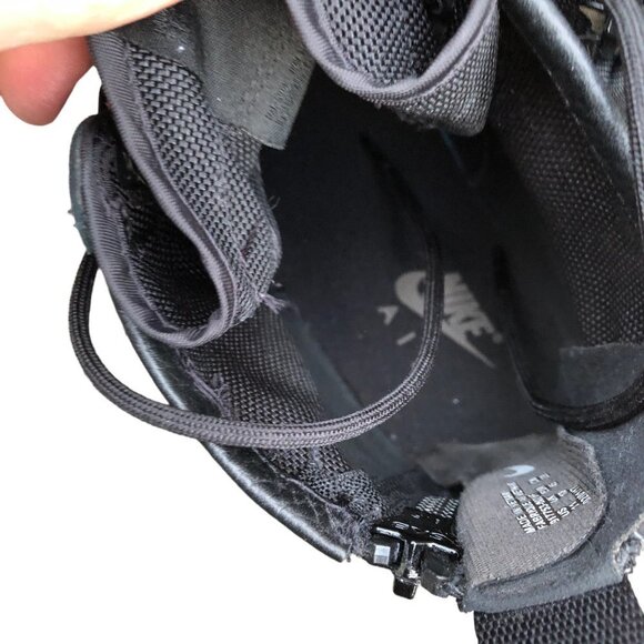 2017 Nike Air Force 1 Mid Black Dark Hazel Size 11 Black - Picture 12 of 16